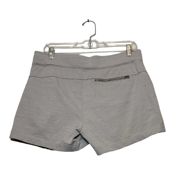 Women’s Athleta Striped Modern Metro shorts,‎ size medium - Picture 2 of 3